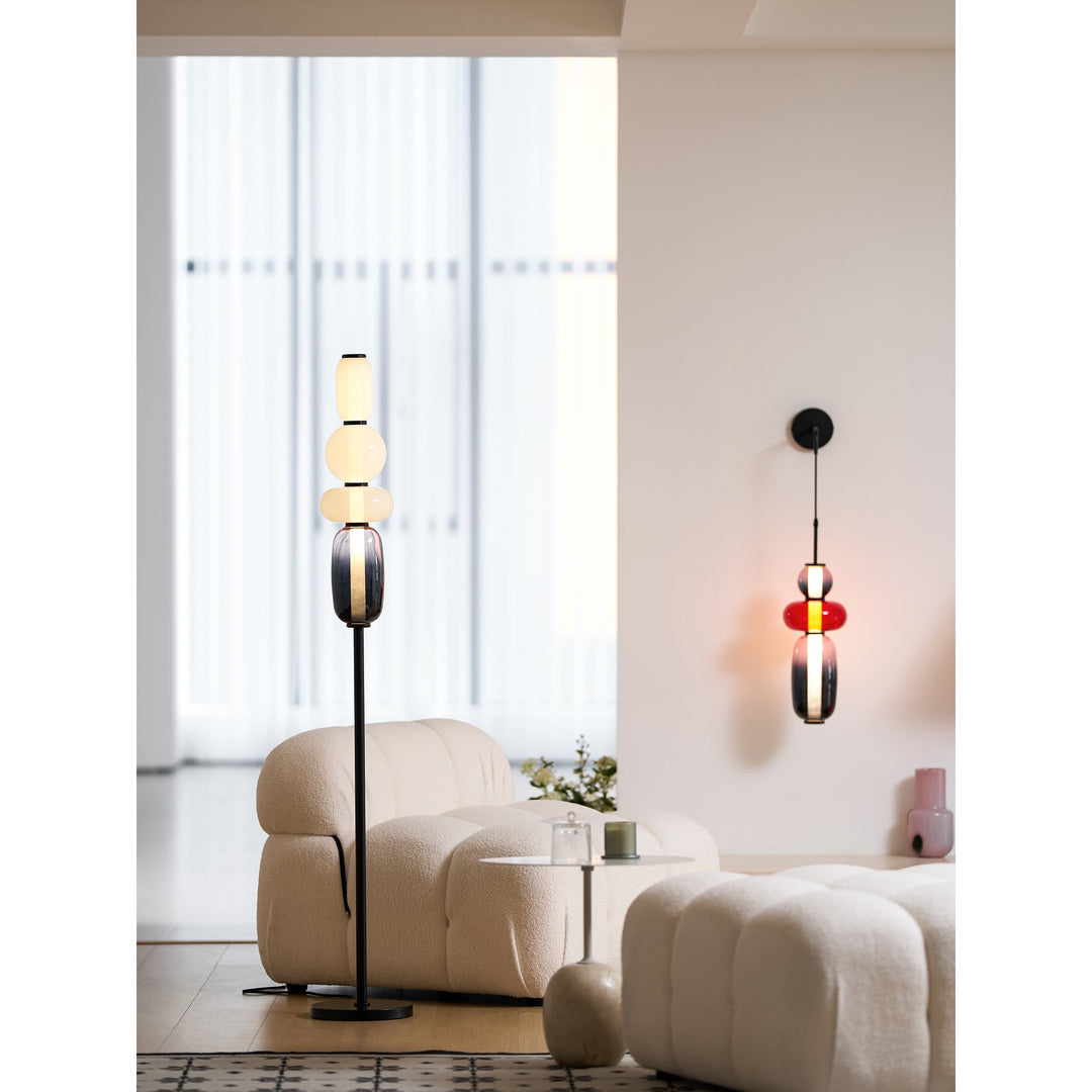 Kanderad Glas Vägglampa
