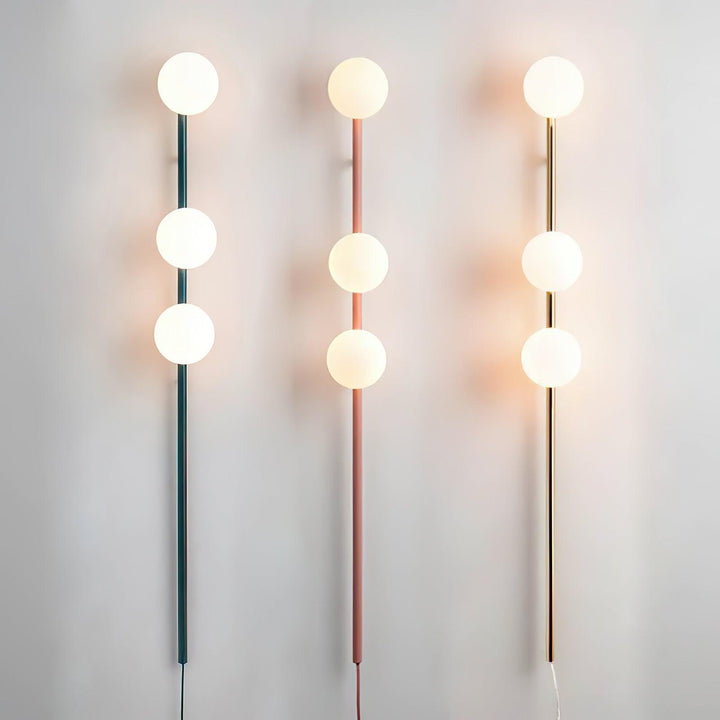 Kanderade Bollar Vägglampa