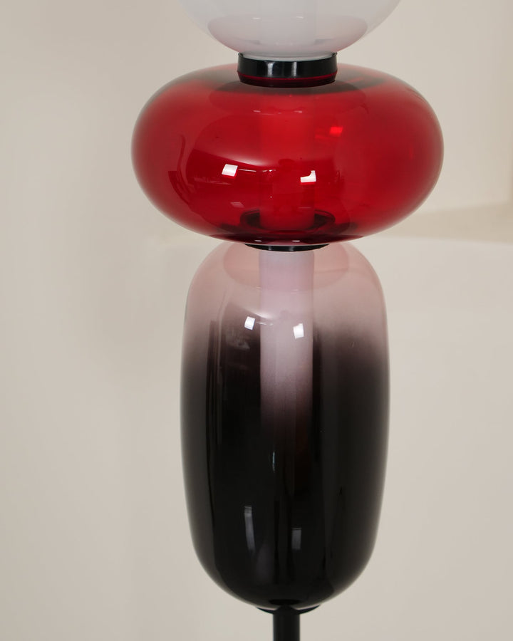 Kanderad Glas Golvlampa