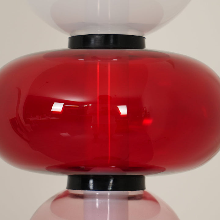 Kanderad Glas Golvlampa