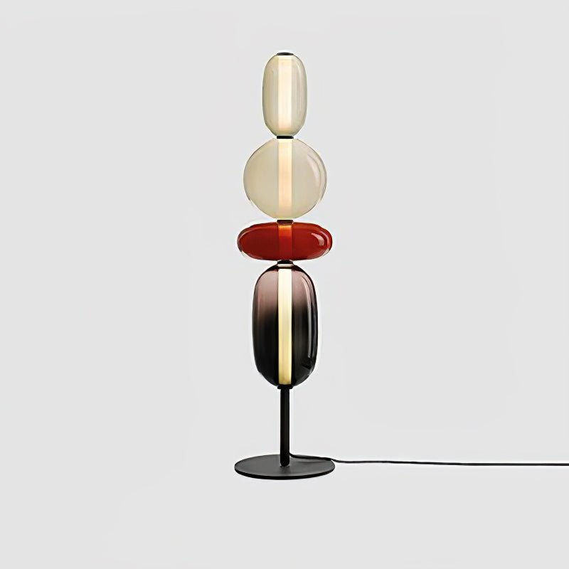 Kanderad Glas Golvlampa