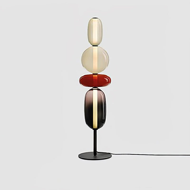 Kanderad Glas Golvlampa