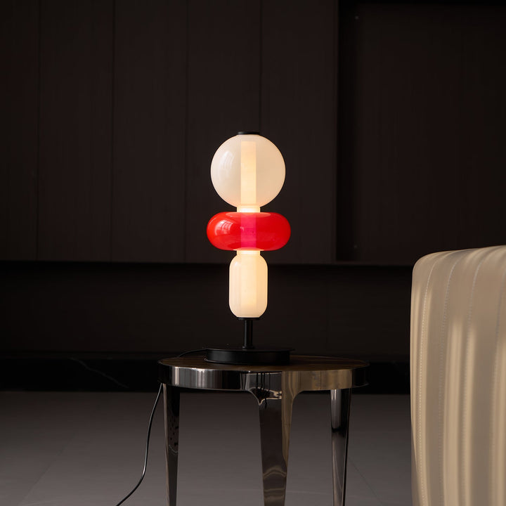 Kanderad Glas Bordslampa