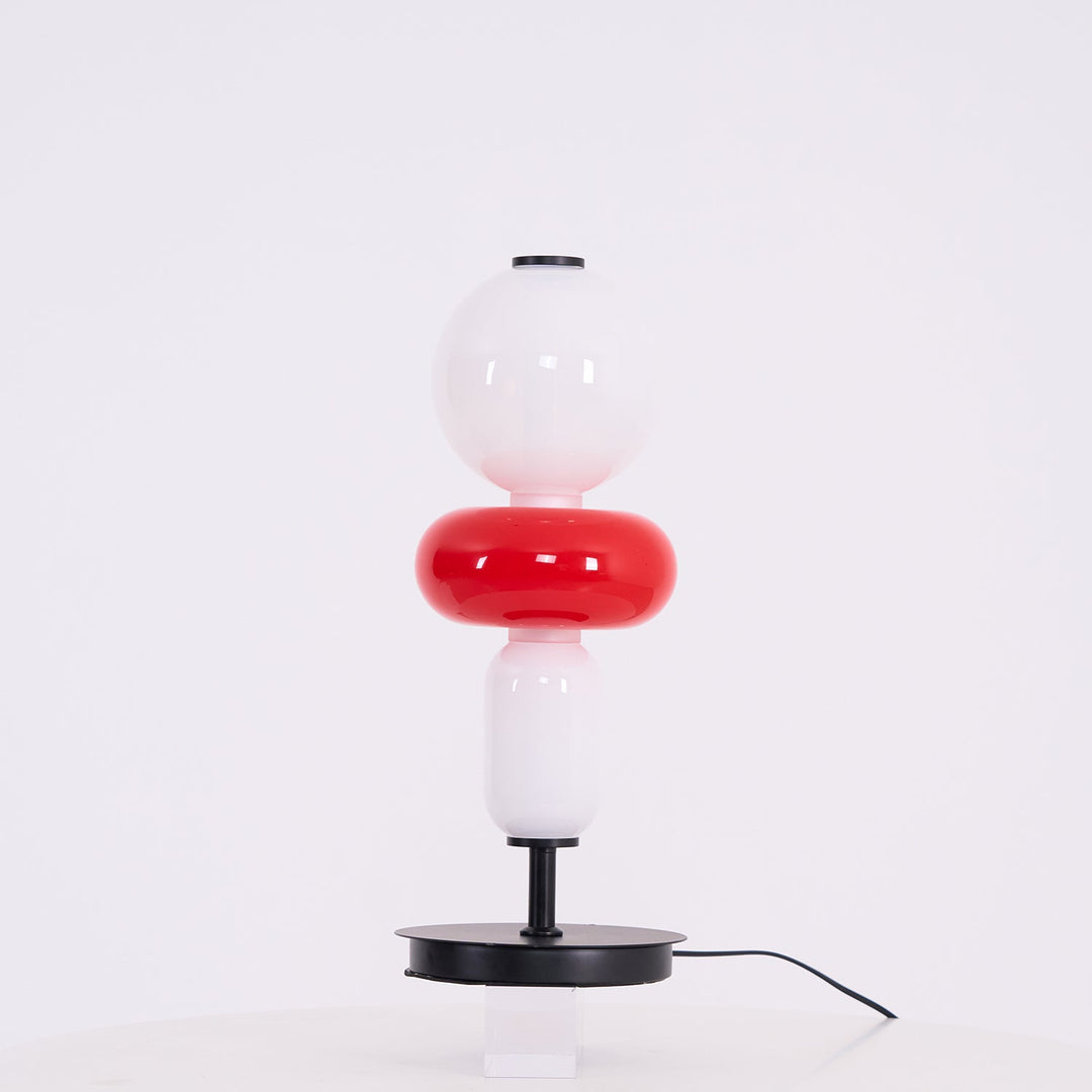 Kanderad Glas Bordslampa