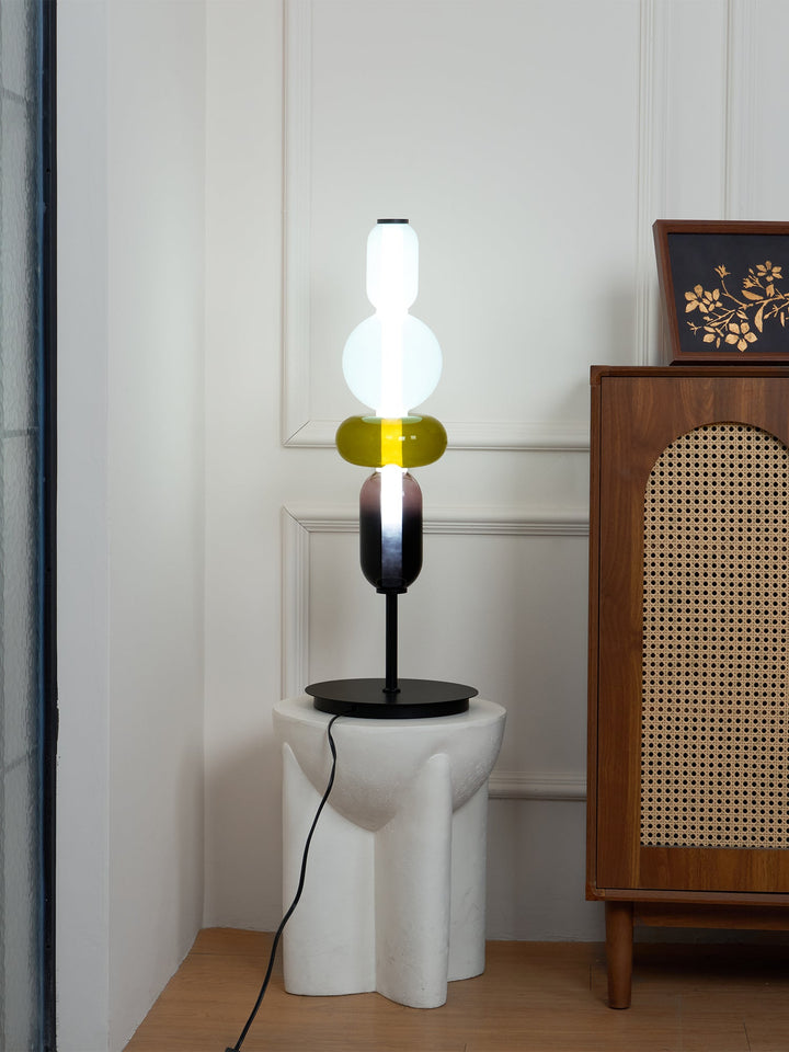Kanderad Glas Bordslampa
