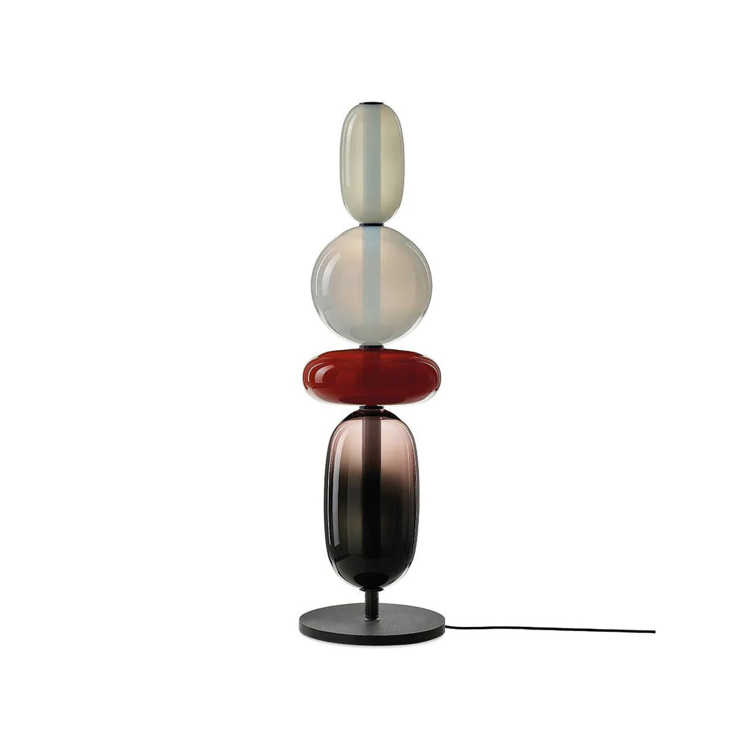 Kanderad Glas Bordslampa