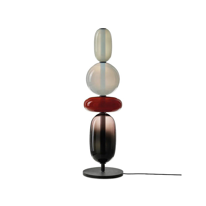 Kanderad Glas Bordslampa