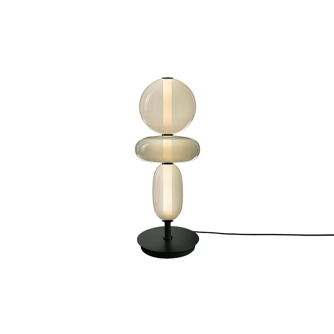 Kanderad Glas Bordslampa
