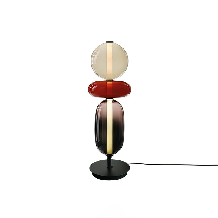 Kanderad Glas Bordslampa
