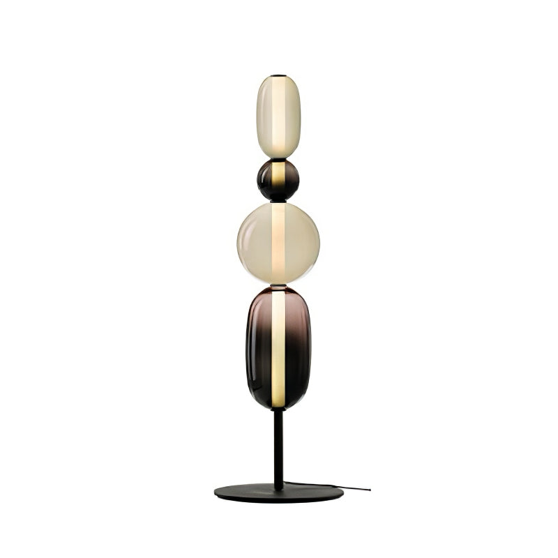 Kanderad Glas Golvlampa
