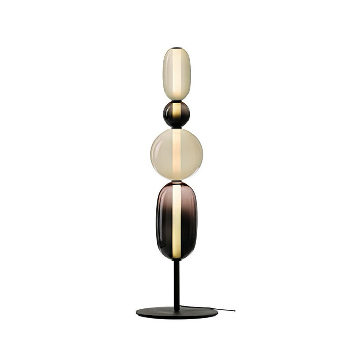 Kanderad Glas Golvlampa