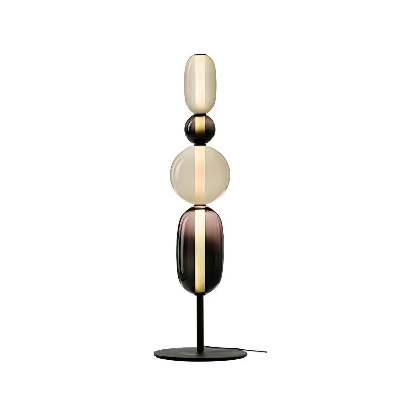 Kanderad Glas Bordslampa