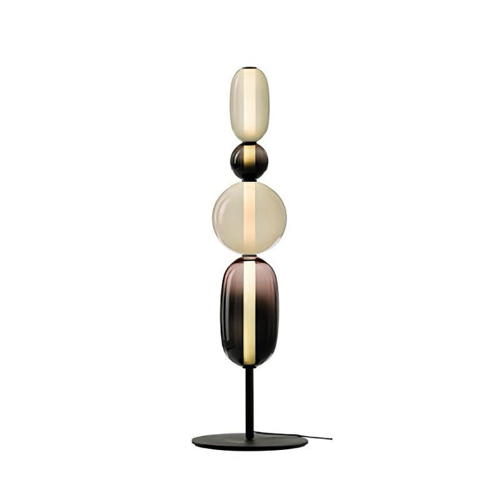 Kanderad Glas Bordslampa