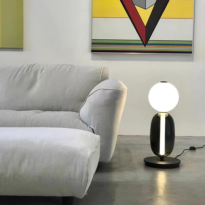 Kanderad Glas Bordslampa