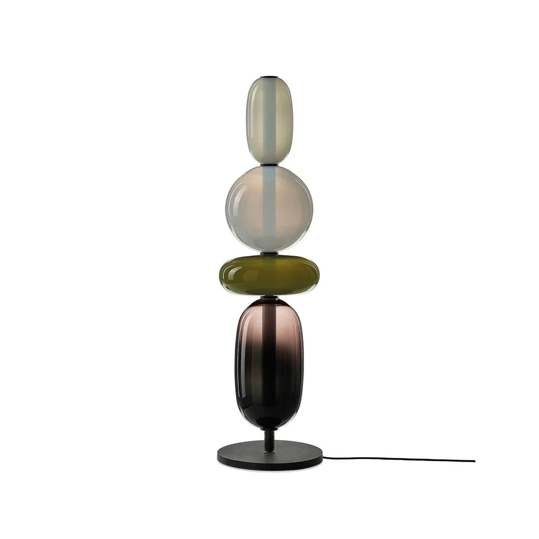 Kanderad Glas Bordslampa