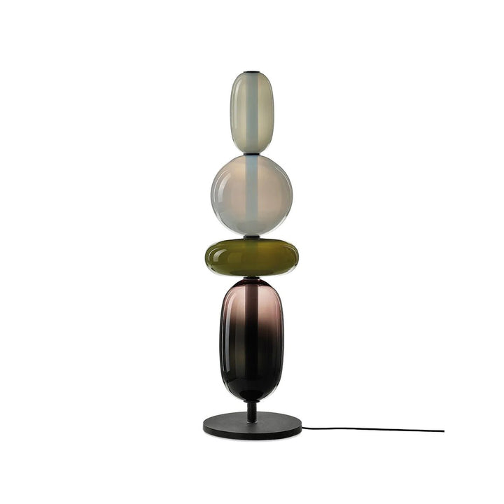 Kanderad Glas Bordslampa