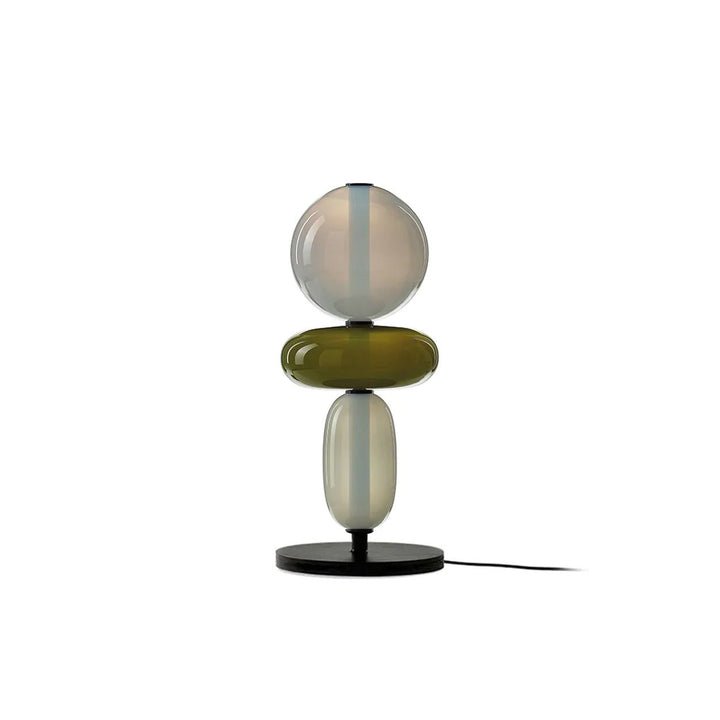 Kanderad Glas Bordslampa