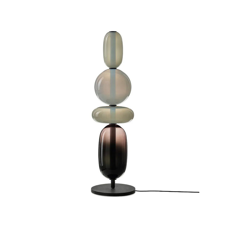 Kanderad Glas Bordslampa
