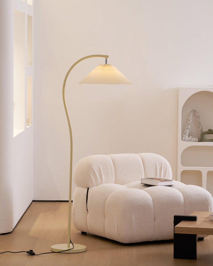 Crescini Plisserad Golvlampa