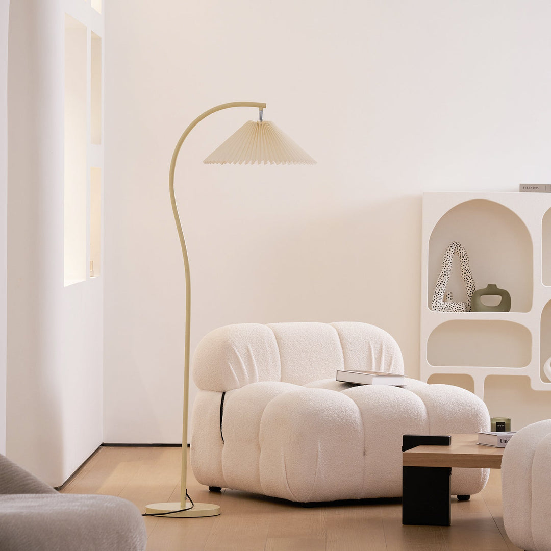 Crescini Plisserad Golvlampa