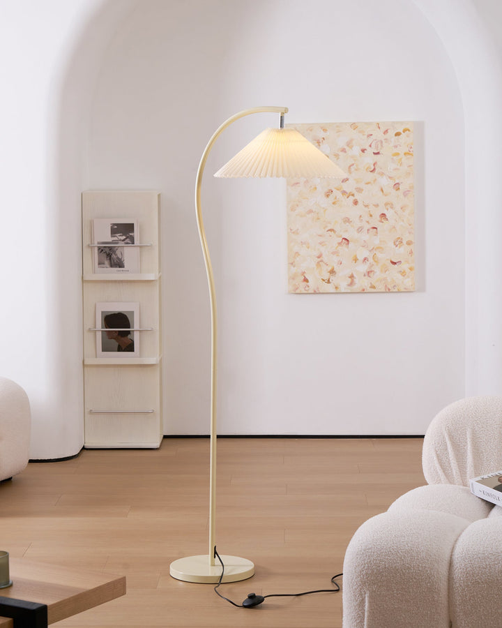 Crescini Plisserad Golvlampa