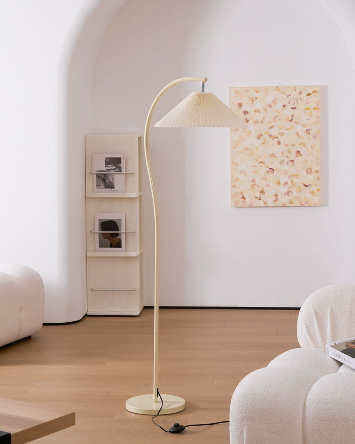 Crescini Plisserad Golvlampa