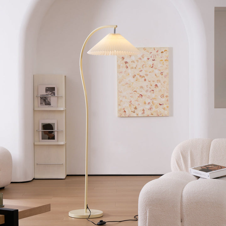 Crescini Plisserad Golvlampa