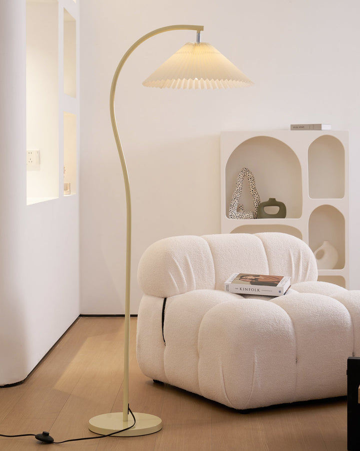 Crescini Plisserad Golvlampa