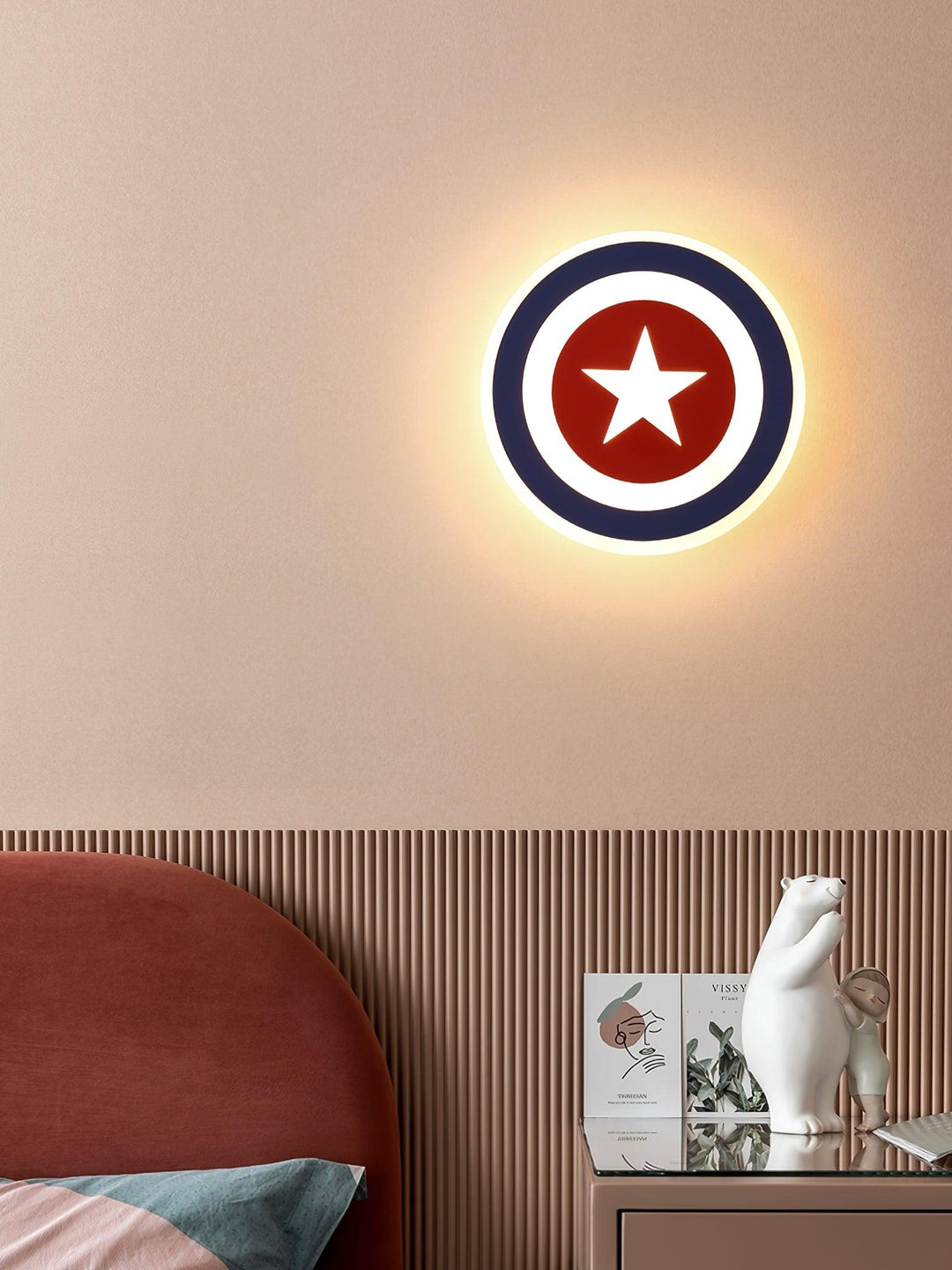 Kapten Vägglampa