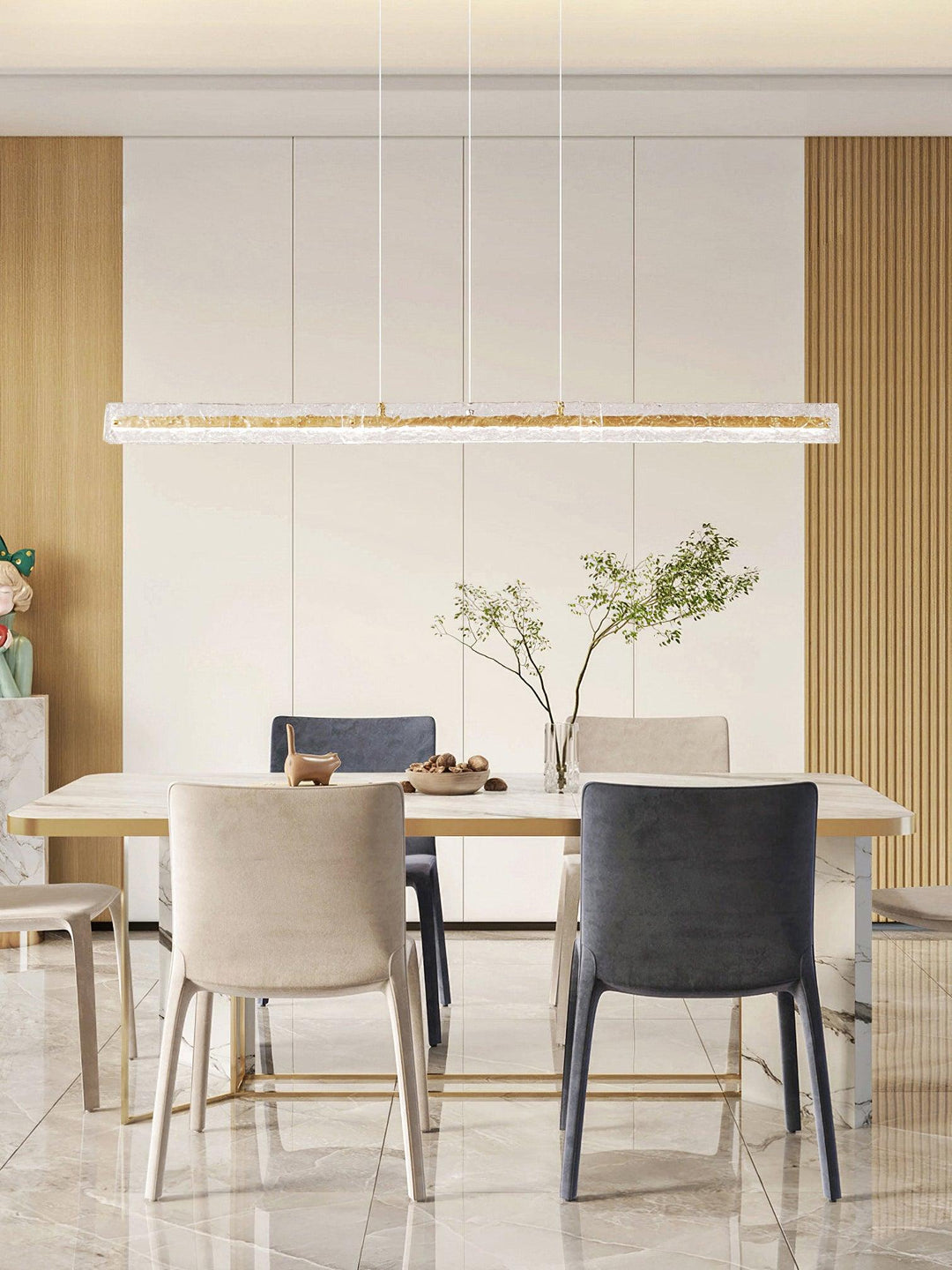Capuccio LED Linjär Pendellampa
