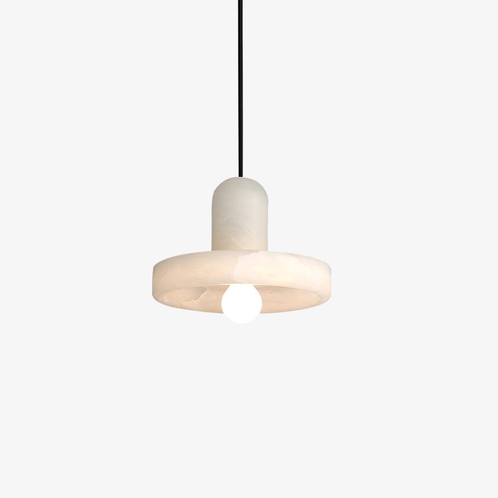 Carrara Alabaster Pendellampa