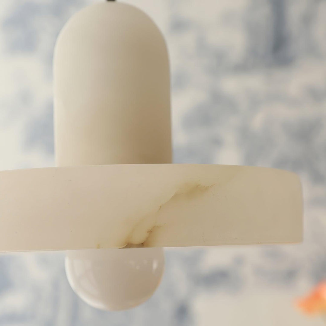 Carrara Alabaster Pendellampa
