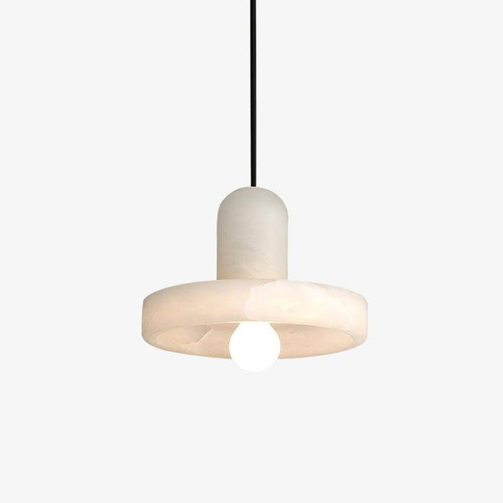 Carrara Alabaster Pendellampa