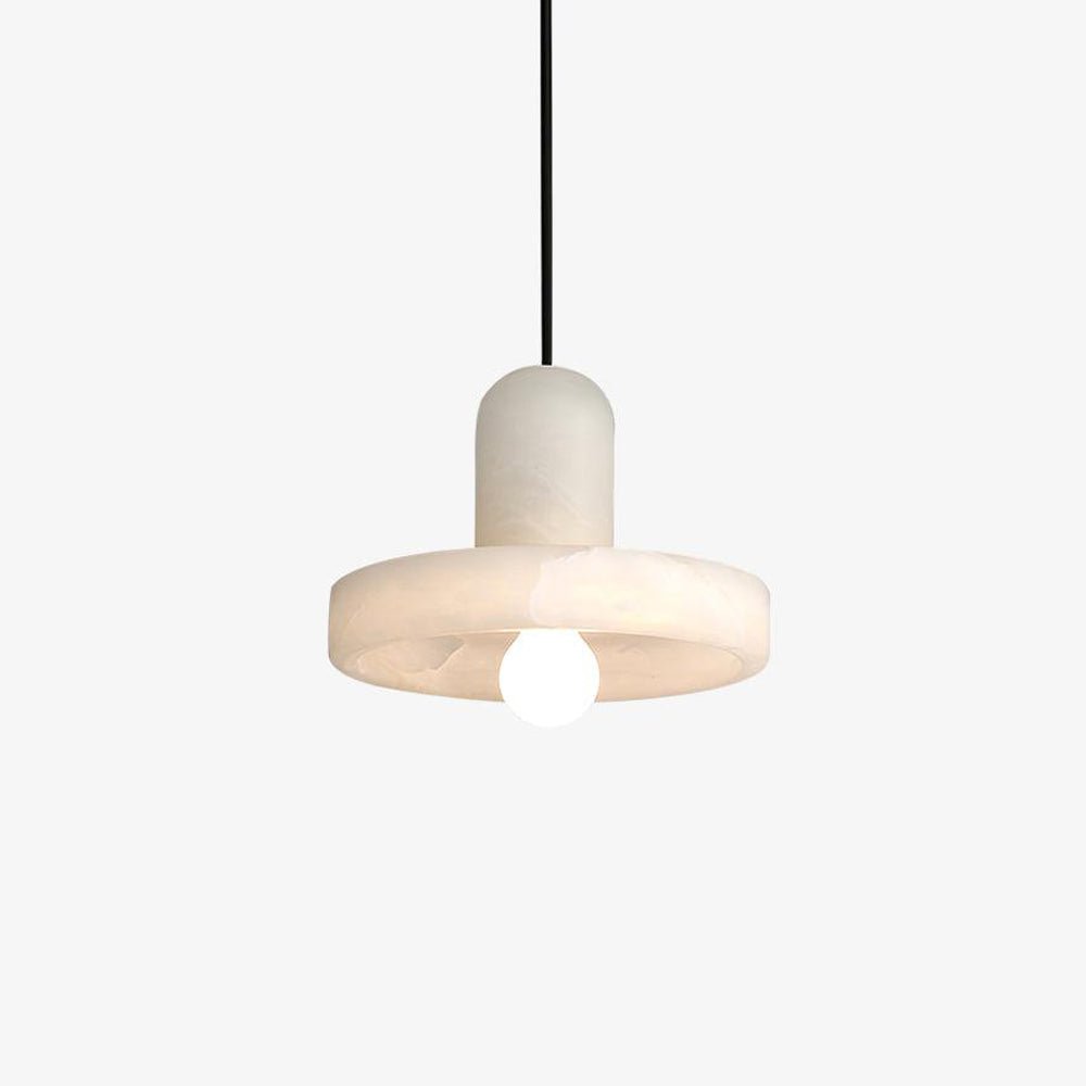 Carrara Alabaster Pendellampa