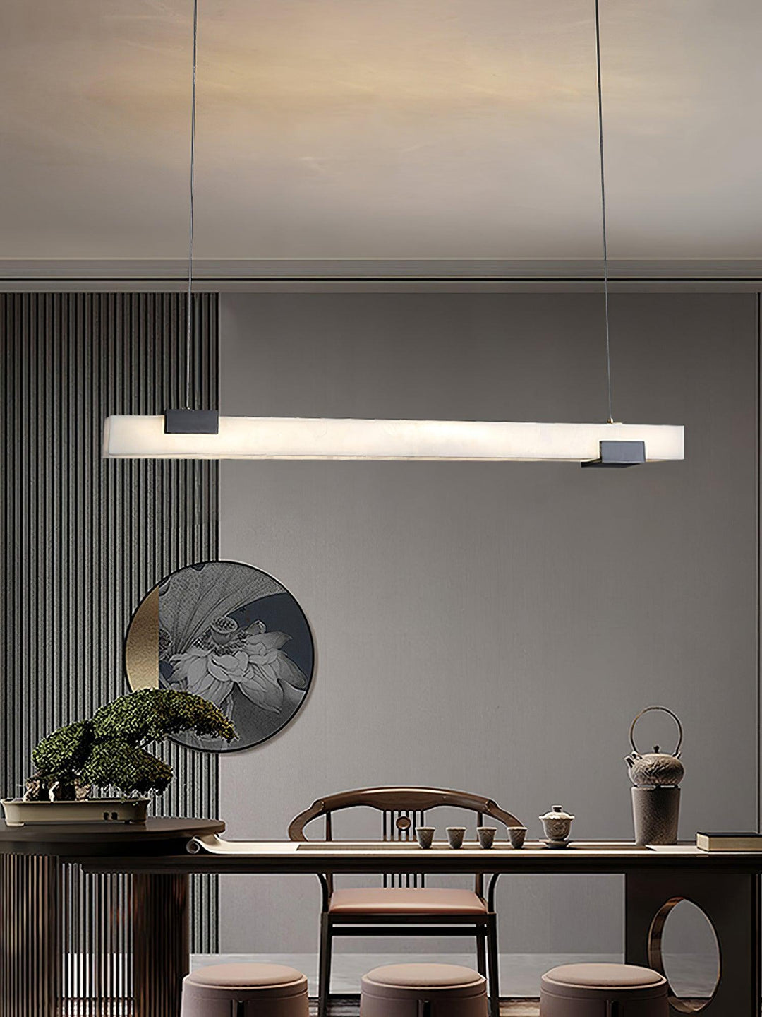 Cary Alabaster Pendellampa