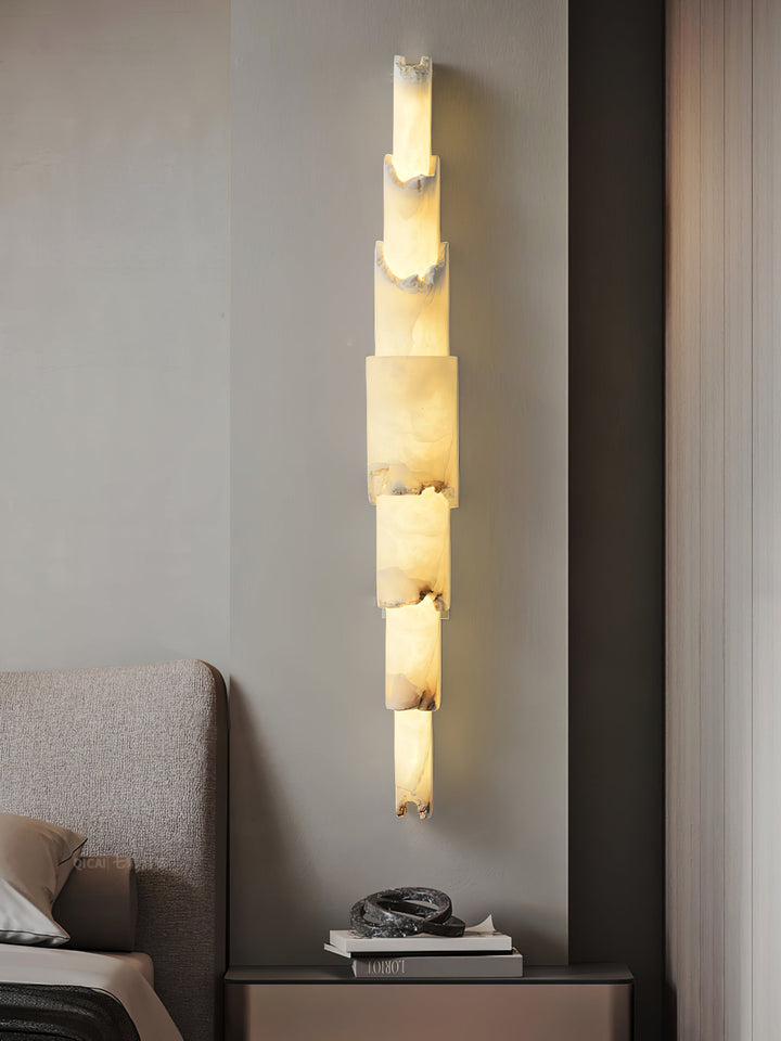 Kaskad Alabaster Vägglampa