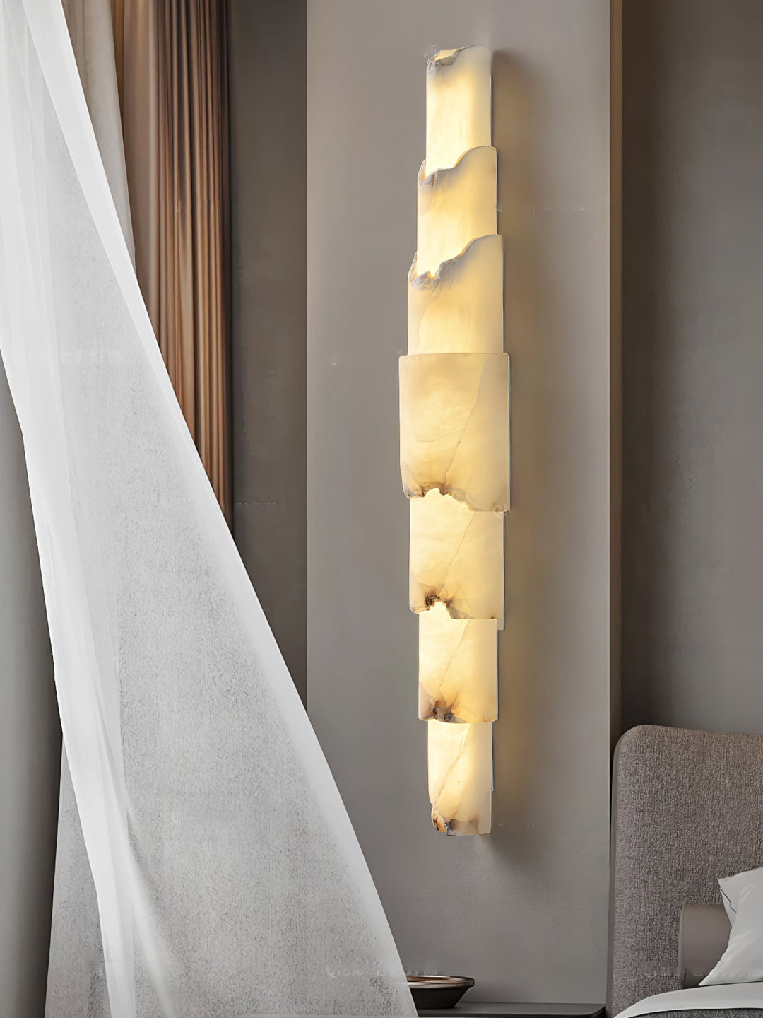 Kaskad Alabaster Vägglampa