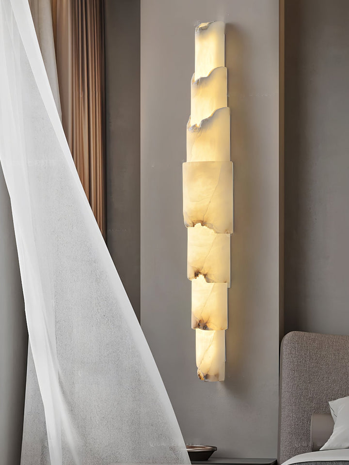 Kaskad Alabaster Vägglampa