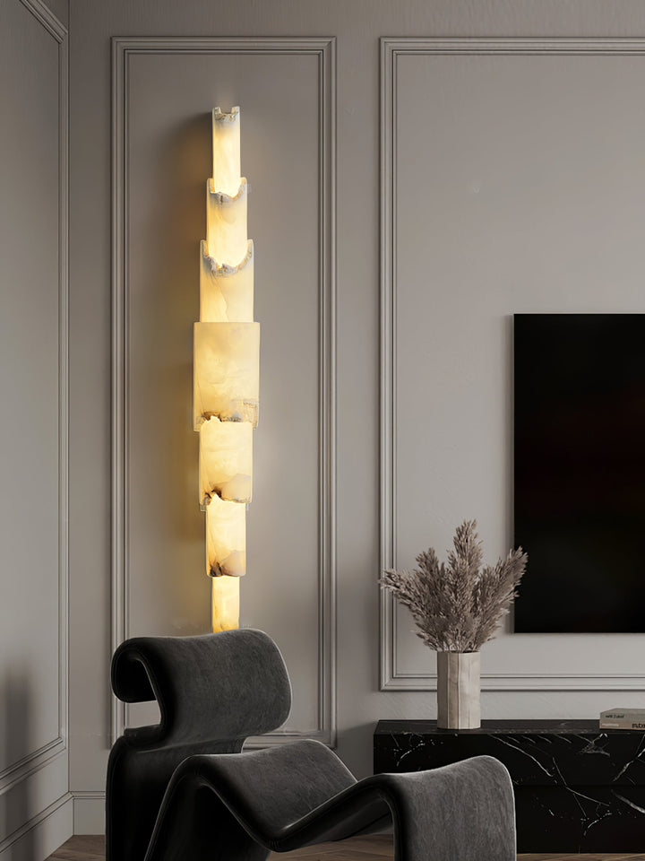 Kaskad Alabaster Vägglampa
