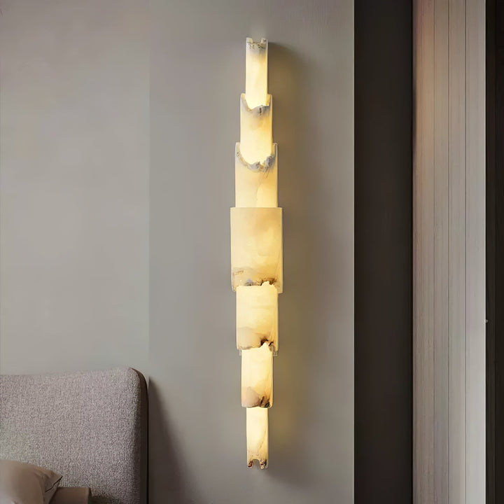 Kaskad Alabaster Vägglampa