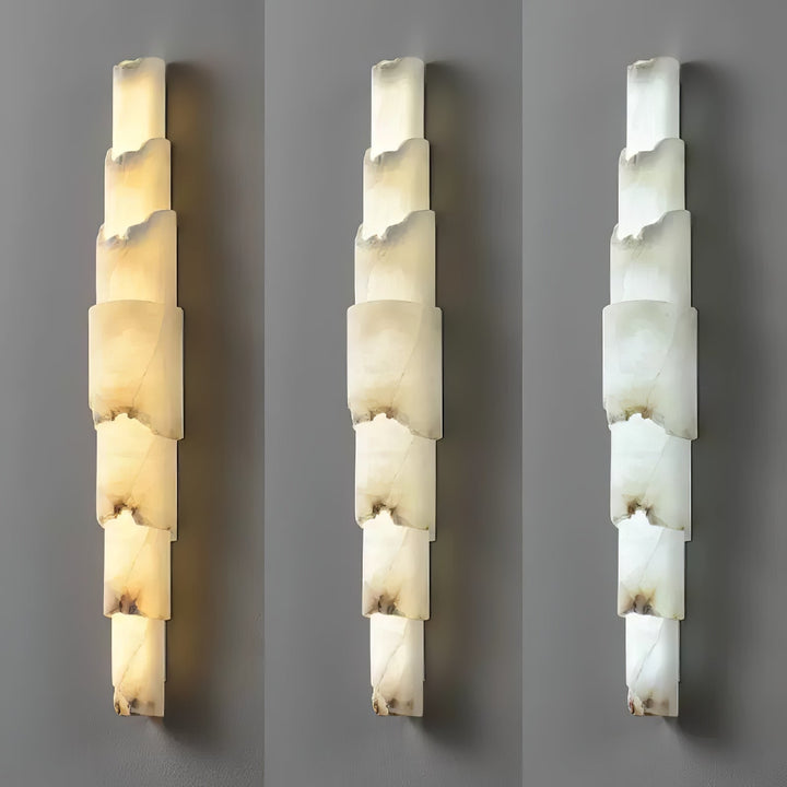 Kaskad Alabaster Vägglampa