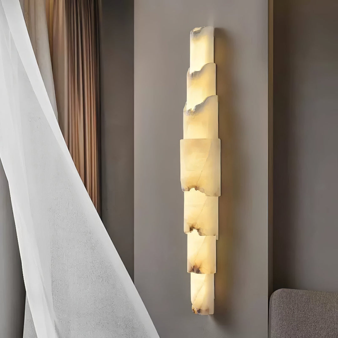 Kaskad Alabaster Vägglampa