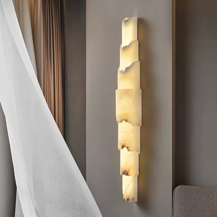 Kaskad Alabaster Vägglampa