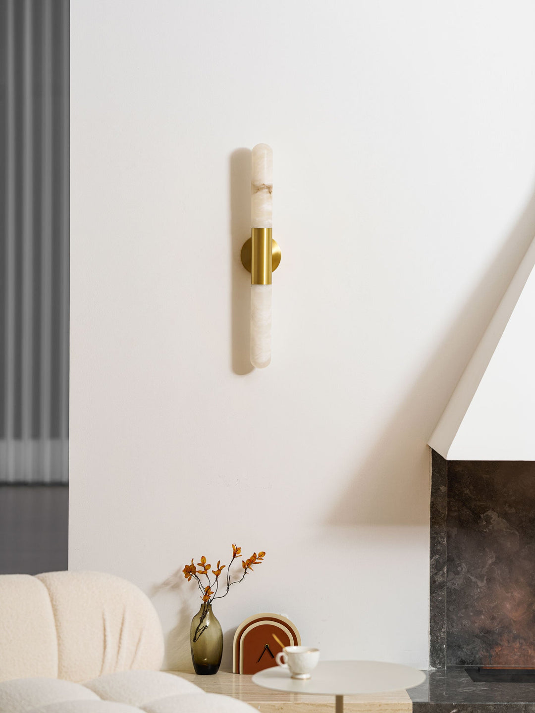 Cavoya Alabaster Vägglampa