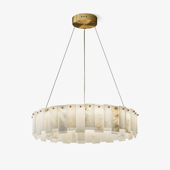 Celestial Alabaster Rund Kandelaber