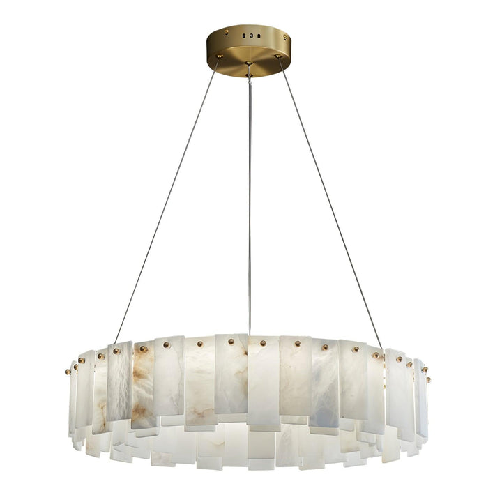Celestial Alabaster Rund Kandelaber
