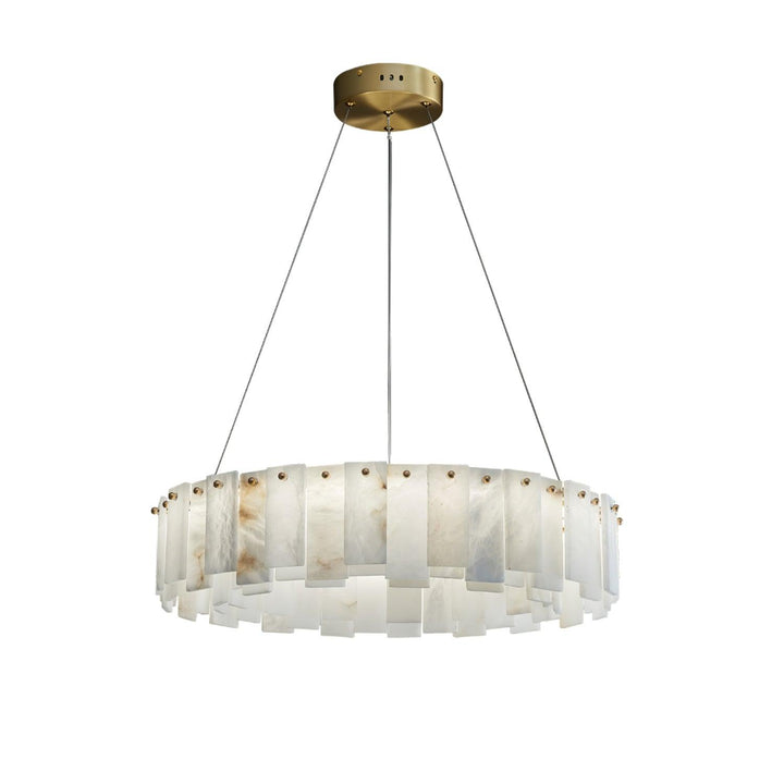 Celestial Alabaster Rund Kandelaber