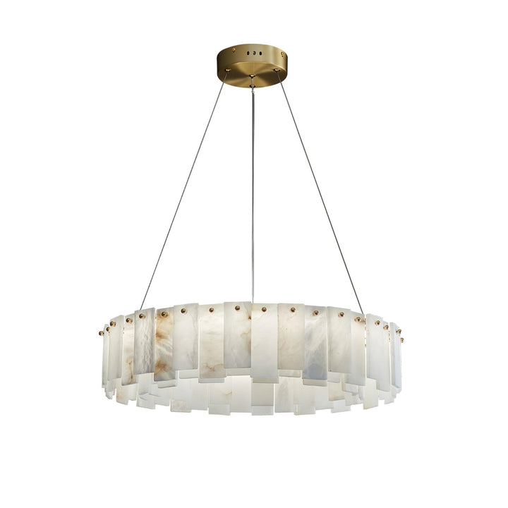 Celestial Alabaster Rund Kandelaber
