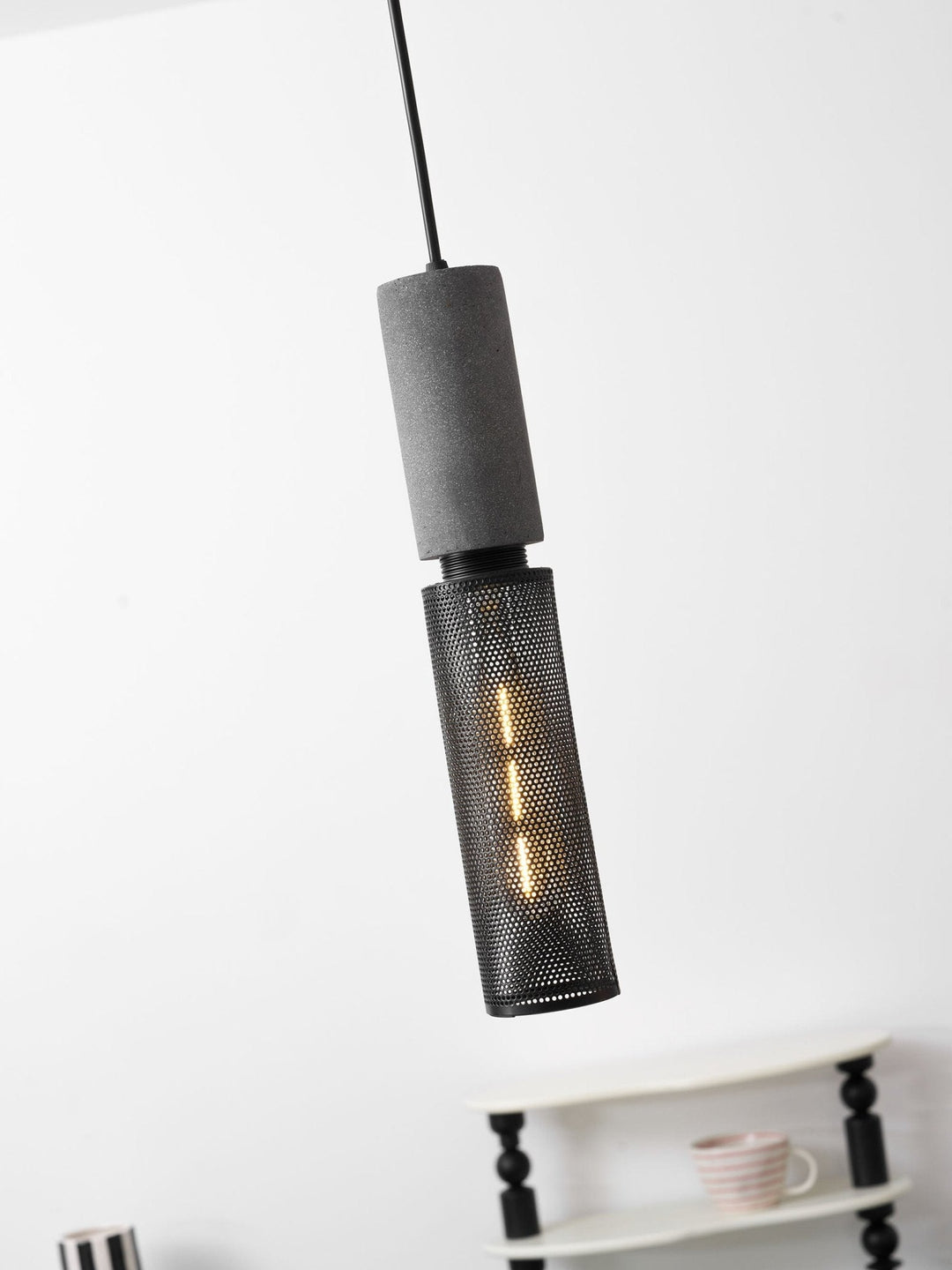 Cementnät Hängande Lampa