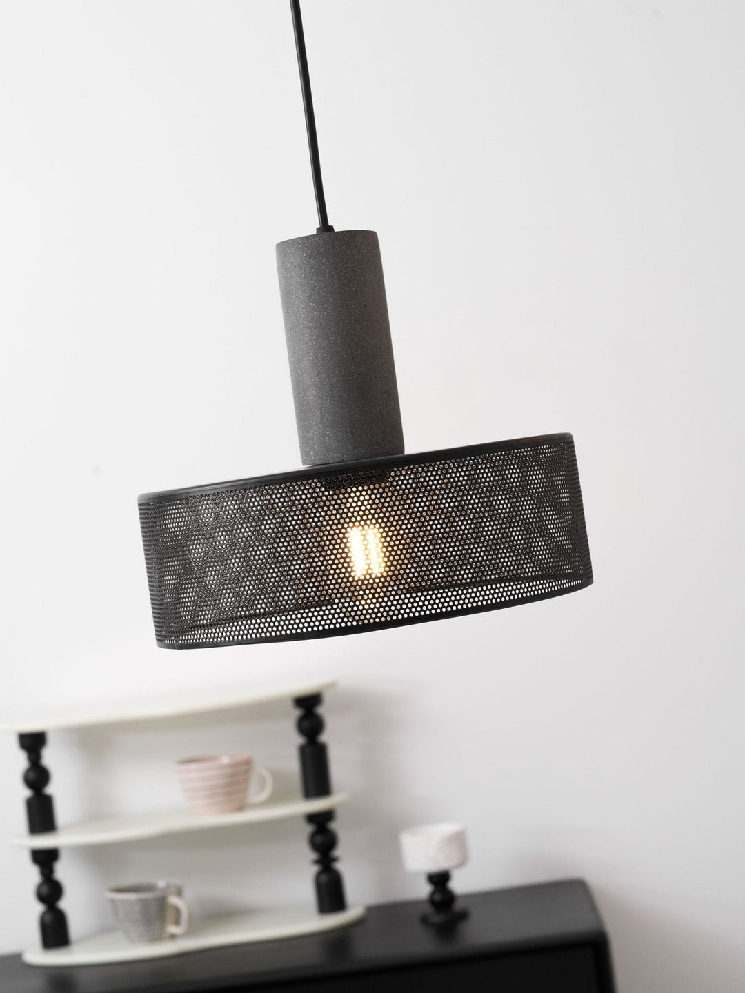 Cementnät Hängande Lampa